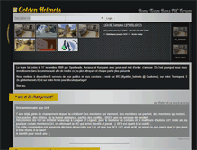 Tablet Screenshot of goldenhelmets.fr